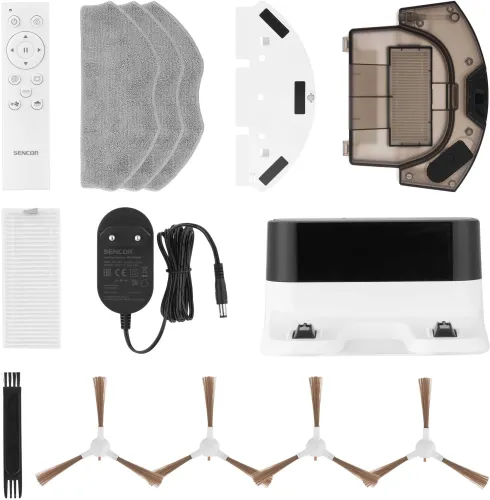 Robot sprzątający Sencor SRV 4150WH Funkcja mopowania 65dB