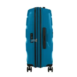 Средний расширяемый чемодан American Tourister Bon Air DLX-seaport blue