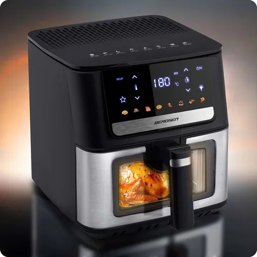 Air Fryer Frytkownica beztłuszczowa BERDSEN BD-655 6.5l 8 automatycznych programów