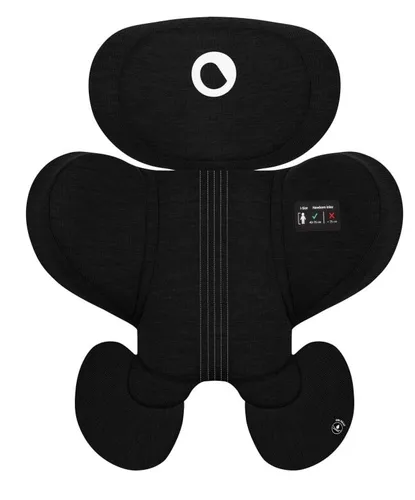Fotelik samochodowy LIONELO Harmony i-Size 40-150 cm (0-36 kg) Czarny