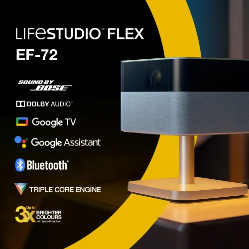 Projektor Epson EF-72 3LCD 4K Google TV Wi-Fi Bluetooth