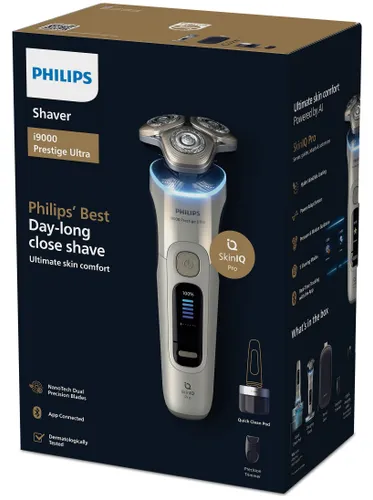 Golarka PHILIPS Seria i9000 Prestige Ultra SkinIQ Pro XP9403/31 Na mokro i sucho