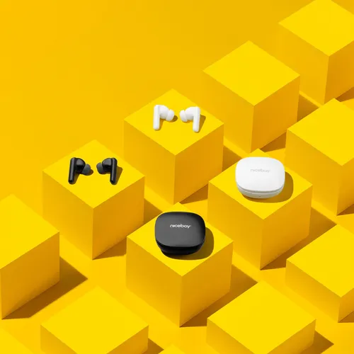 Słuchawki dokanałowe NICEBOY Pins 4 Pro ANC Czarny