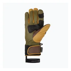 Rękawice narciarskie męskie ZIENER Guard GTX + Gore Grip PR alpine dark/brown