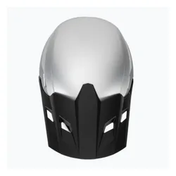 Kask rowerowy ATTABO State 1.0 full face srebrny