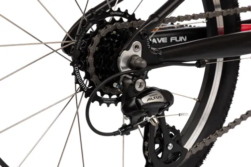 Rower dziecięcy KARBON Superlight 20 cali dla chłopca Czerwony