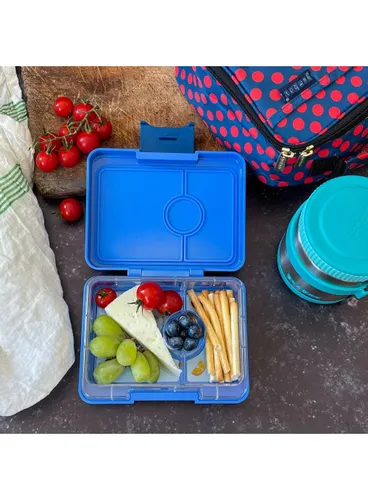 Śniadaniówka / lunchbox dziecięcy Yumbox Snack - surf blue / shark