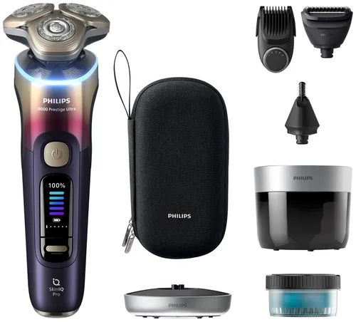 Golarka PHILIPS Seria i9000 Prestige Ultra Face & Body SkinIQ Pro XP9407/37 Na mokro i sucho