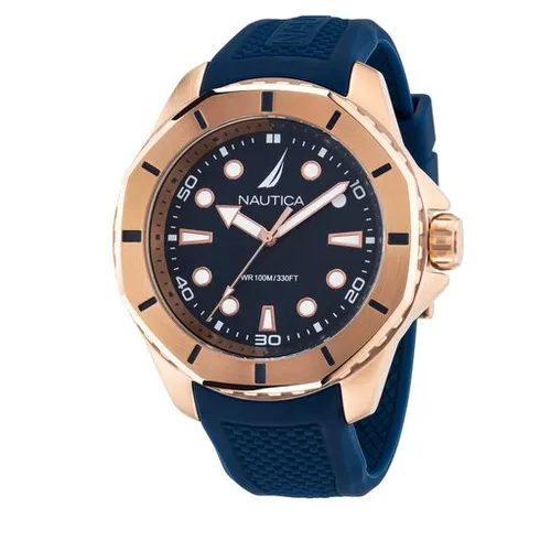 Nautica NAPKMS306 Rose Gold / Blue Saatler