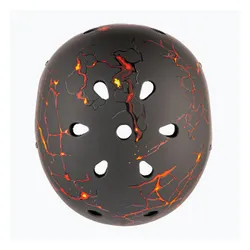 Kask rowerowy dziecięcy Hornit Lava brown