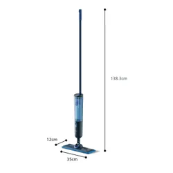 Mop elektryczny PHILIPS OneUp XV3101/11 czas pracy do 50 minut, 2x szybsze mopowanie, 2 wymienne pady w zestawie (Bezprzewodowy)