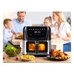 Air Fryer Frytkownica beztłuszczowa ELDOM FR60 Friko 8l z okienkiem do obserwacji postępów gotowania