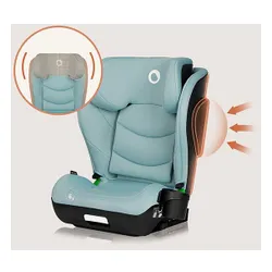 Fotelik samochodowy LIONELO Neal i-Size 100-150 cm (15-36 kg) Turkusowy