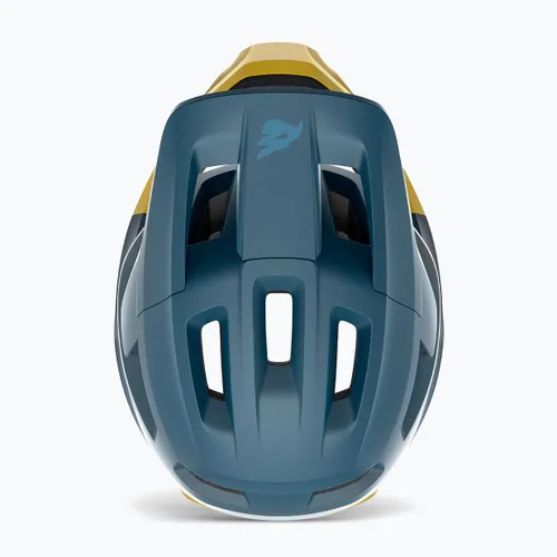 Kask rowerowy Bluegrass Vanguard blue ochre matt