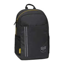 Рюкзак Caterpillar Peoria Uni School 20 l-черный / желтый