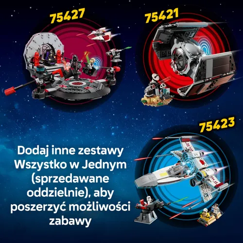 LEGO 75423 Star Wars SMART Play X-Wing Czerwona Piątka Luke