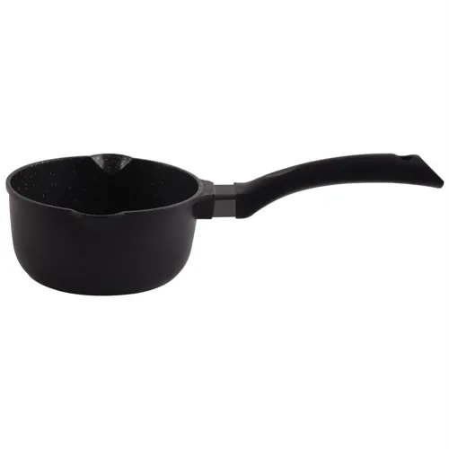 Rondel aluminiowy z dziobkiem GRANDE DOUBLE CZARNY 1,3 l