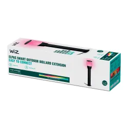 Lampa stojąca WiZ ogrodowa Bollard 4,8W Czarny
