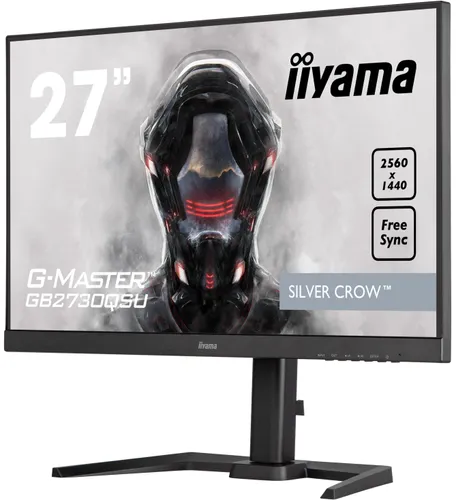 Monitor iiyama G-Master Silver Crow GB2730QSU-B5 27" 2K TN 75Hz 1ms Gamingowy