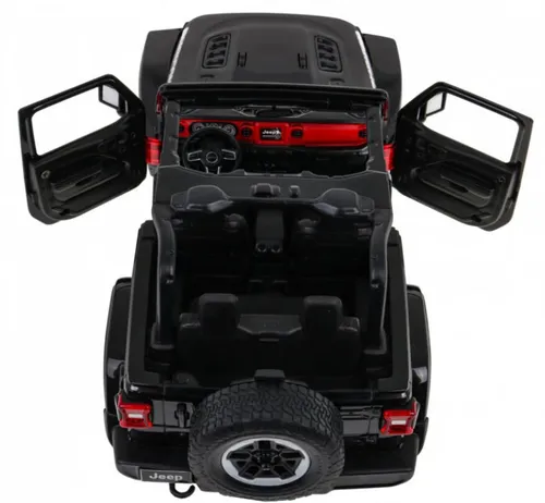 Zdalnie sterowany samochód COIL auto RC pilot duży JEEP Wrangler RS skala 1:14 czarny