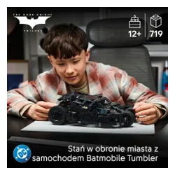LEGO TECHNIC 42239 Batmobile Tumbler, zestaw klocków 12+ sterowany
