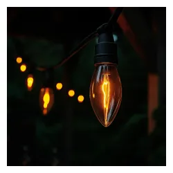 Girlanda dekoracyjna HOME & STYLING COLLECTION 5000607 10 LED Sieciowe 3.6 m Czarny