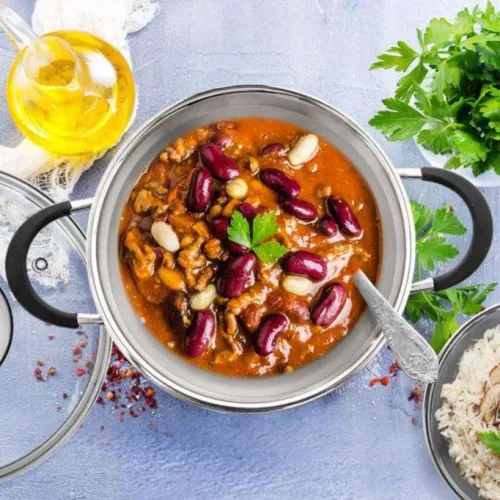 Garnek ze stali nierdzewnej z pokrywką DALIE STEEL 1,8 l