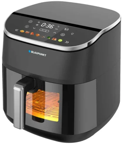 Air Fryer Frytkownica beztłuszczowa BLAUPUNKT AFD801 8 l z okienkiem do obserwacji postępów gotowania