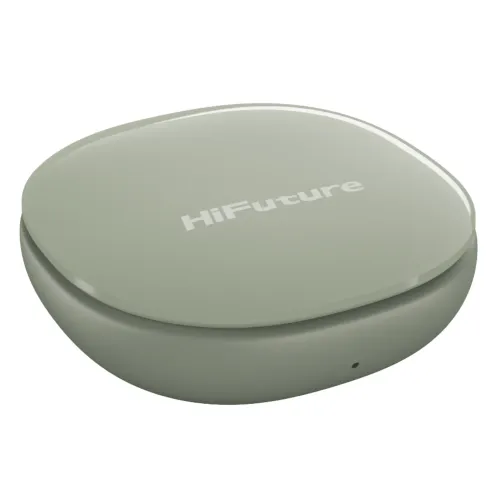Słuchawki bezprzewodowe HiFuture FlyBuds4 Dokanałowe Bluetooth 5.4 Funkcje AI z tłumaczeniem ponad 130 języków Zielony