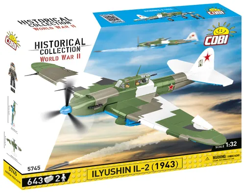 Конструктор COBI Historical Collection WWII Ilyushin IL-2 1943 643 шт.