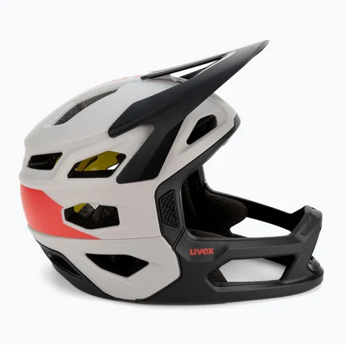Kask rowerowy UVEX Revolt MIPS oak brown/red matt