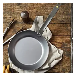 DE BUYER Mineral B Element 28 cm grafitowa - patelnia stalowa