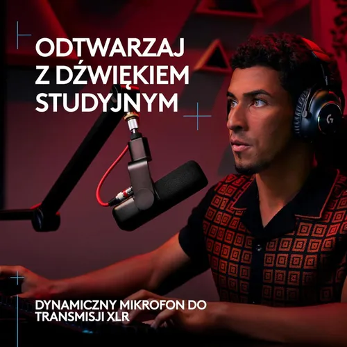 Mikrofon Logitech Yeti Studio Przewodowy Dynamiczny Biały