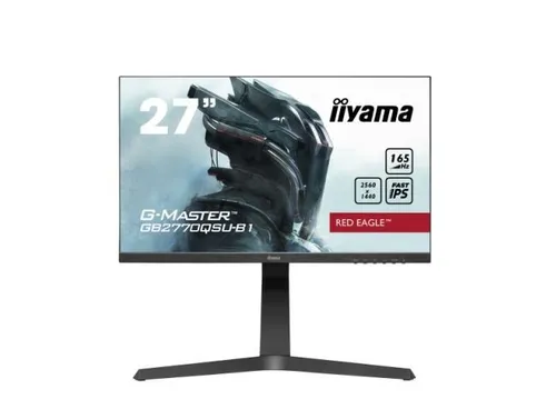 IIYAMA Monitor 27 cali GB2770QSU-B1 0.5ms,IPS,DP,HDMI,165Hz,400cd/m2,USBx2