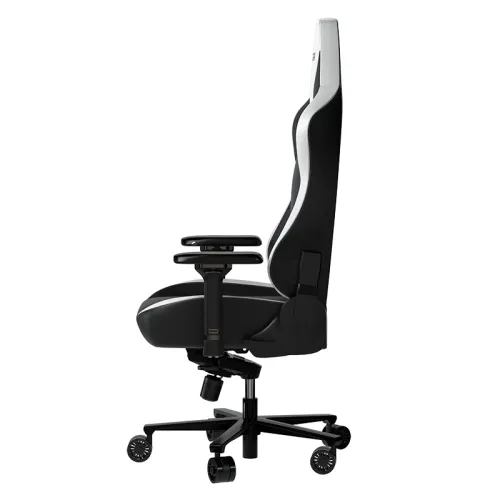 Fotel Lorgar Base 311 Gamingowy do 150kg Skóra ECO Czarno-biały