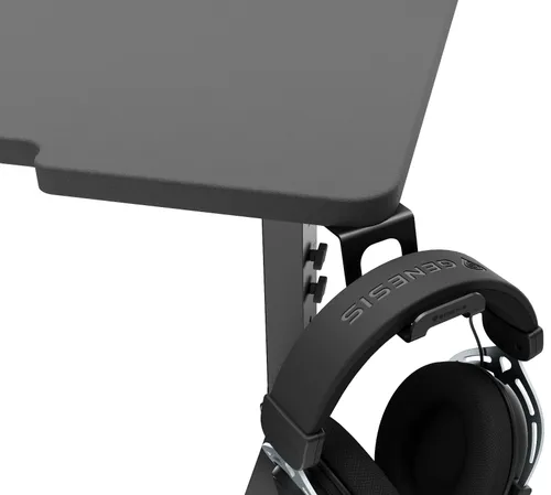 Biurko gamingowe narożne GENESIS Holm Modular 160 Czarny