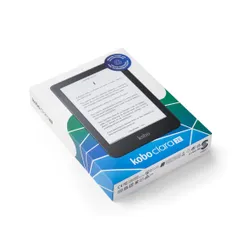 Czytnik E-booków Kobo Clara 2E - 6" - 16GB - WiFi - Bluetooth - czarno-niebieski