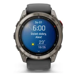 Zegarek sportowy GARMIN Fenix 8 Pro 51mm Czarny