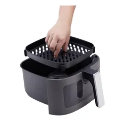 Air Fryer Frytkownica beztłuszczowa HISENSE HAF1600D 5.2l z okienkiem do obserwacji postępów gotowania
