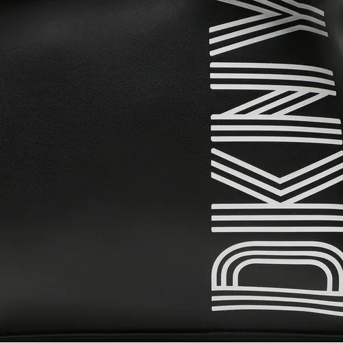 Rucsac DKNY Tilly Md Foldover Ba R31kz350 Negru / Argintiu BSV
