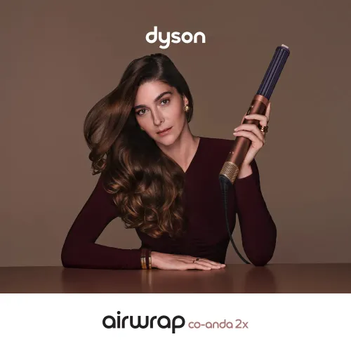 Suszarko-lokówka Dyson Airwrap Co‑anda2x Straight+Wavy 492427-01 1700W Jonizacja Zimny nawiew 4 poziomy temperatury