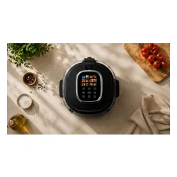 Air Fryer Frytkownica beztłuszczowa EXTRALINK Home Glass SJ-400G 4l ze szklanym pojemnikiem
