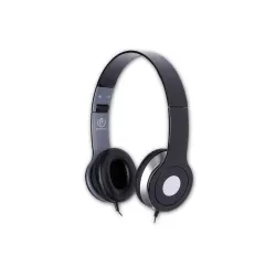 Słuchawki przewodowe Rebeltec City Black Nauszne Czarny