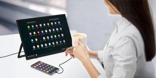 Monitor ZEUSLAP ZP156 15" 1920x1080px IPS 4 ms