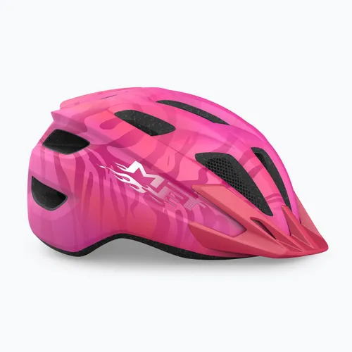 Kask rowerowy dziecięcy MET Crackerjack Mips pink matt
