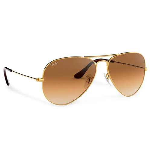 Okulary przeciwsłoneczne Ray-Ban Aviator Large Metal 0RB3025 001/51 Gold/Brown Classic