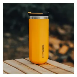 Kubek izolowany Octaroma Grande 435 ml Wacaco - amber yellow