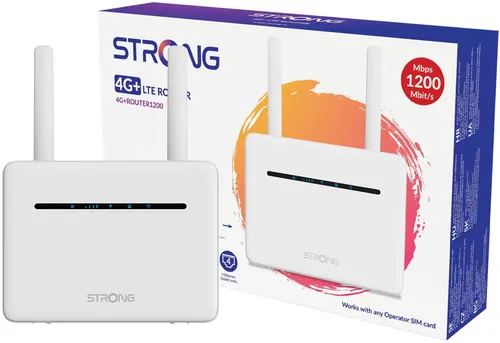 Router STRONG 4G+ROUTER1200 2.4 / 5 GHz (DualBand), Gniazdo SIM