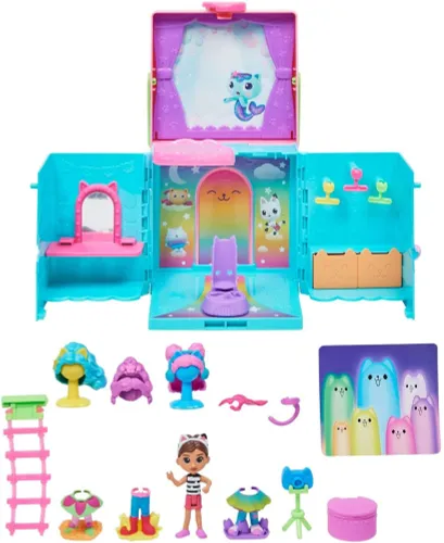 Lalka SPIN MASTER Koci Domek Gabi Tęczowa Szafa Gabi 6064153