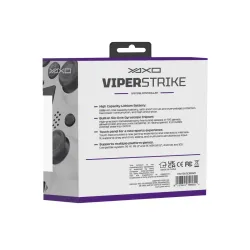 Pad Yaxo Viper Strike Alpine White do PC, PS4, PS3, Android, iOS Bezprzewodowy Biały